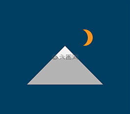 山,月球,偉大