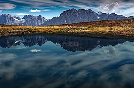 白云巖,bergsee,景觀