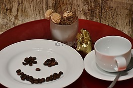 板,杯,咖啡杯