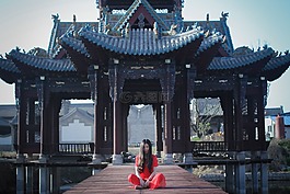 禪意,中國風,人像