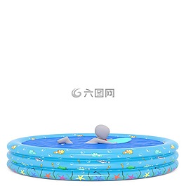 白人男性,3d模型,孤立