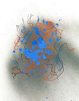 abstrak,艺术,白色背景