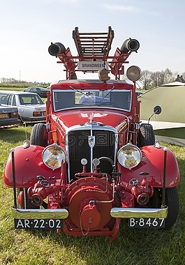 oldtimer,消防,汽車