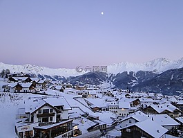 高山,上午,日出