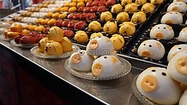 甜點,動物圖,美食