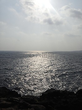 海,天空,濟州島