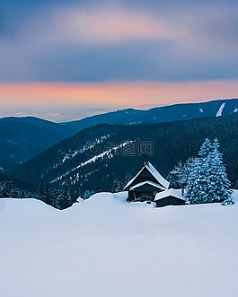 雪,冬天,冷