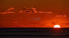 海,云,天空