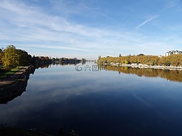 水,河,景觀