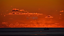 海,云,天空