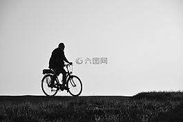 自行车,骑单车的男子,骑自行车