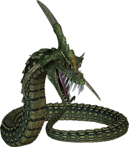 dinokonda,蛇,怪物