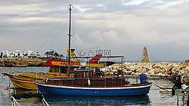 塞浦路斯,protaras,海港