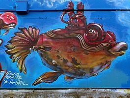 涂鴉,墻上,街頭藝術(shù)