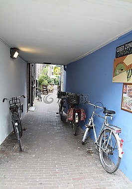阿姆斯特丹,自行車,藍(lán)色