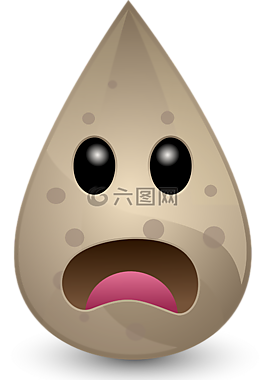 臟,下降,水