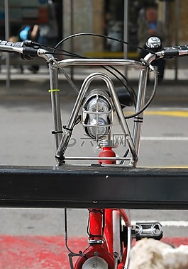 街,自行車,城市