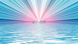 光線,水,波