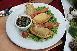 肉餅,餡餅,食品