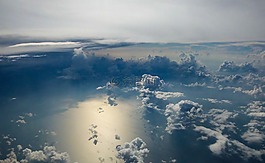 云,天空,藍色