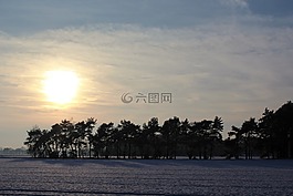 寒冬,冬天,景觀