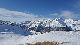山,阿爾卑斯山,雪