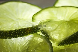 石灰,透明,綠色