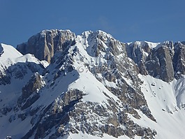 falcade,山,雪