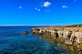 海蚀洞,海岸,海