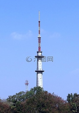 塔,電臺,傳輸