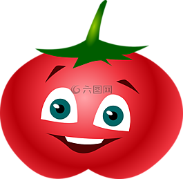 番茄,微笑,搞笑