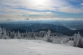 冬天,雪,霜