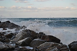 克里特島,希臘,巖