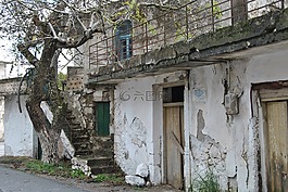 克里特島,希臘,村