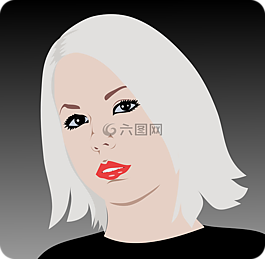 脸,女子,美