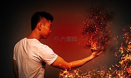 男子,肌肉,人的