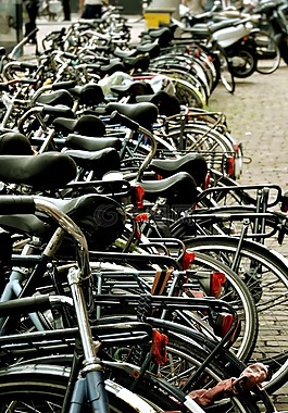 阿姆斯特丹,bicicletes,鞍