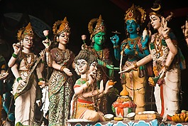 patung,印度教,雕像