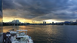 漢河,漢城,橋
