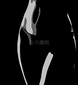 女子,陰影,女性