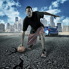 公路,体育,篮球