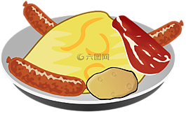 菜,食品,香腸