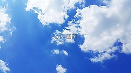 天空,云,蓝色