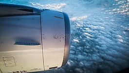 飛機,旅行,云
