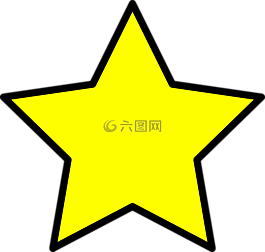 明星,黄色,符号