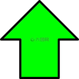 箭頭,綠色,注冊