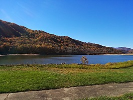 湖,山,荒野