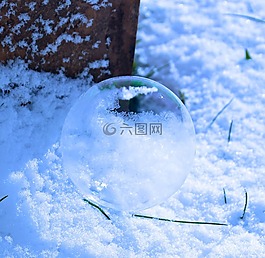 肥皂泡沫,泡沫,球