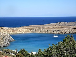 rodos,希腊,lindos