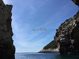 海,天空,夏天